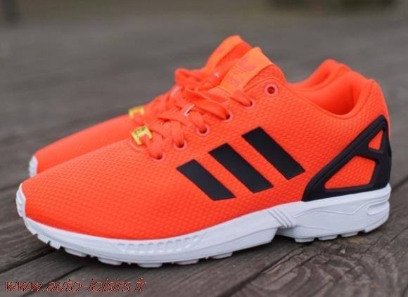 adidas flux orange fluo