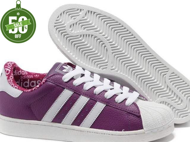 adidas superstar Violet homme